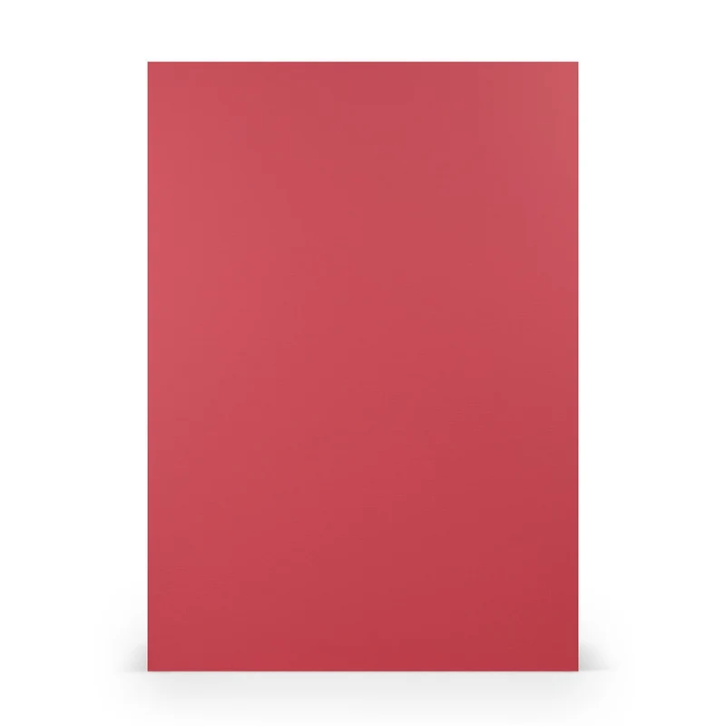 Karton - A4 - 5 stuks - rood