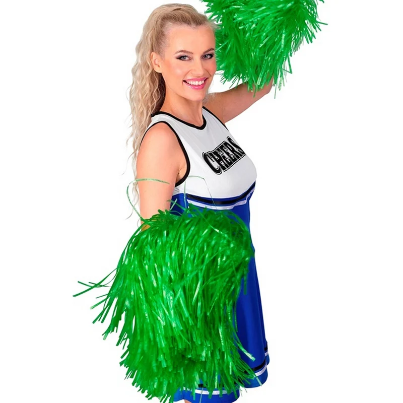 Cheerleader Pom Pom Groen 1 Stuk