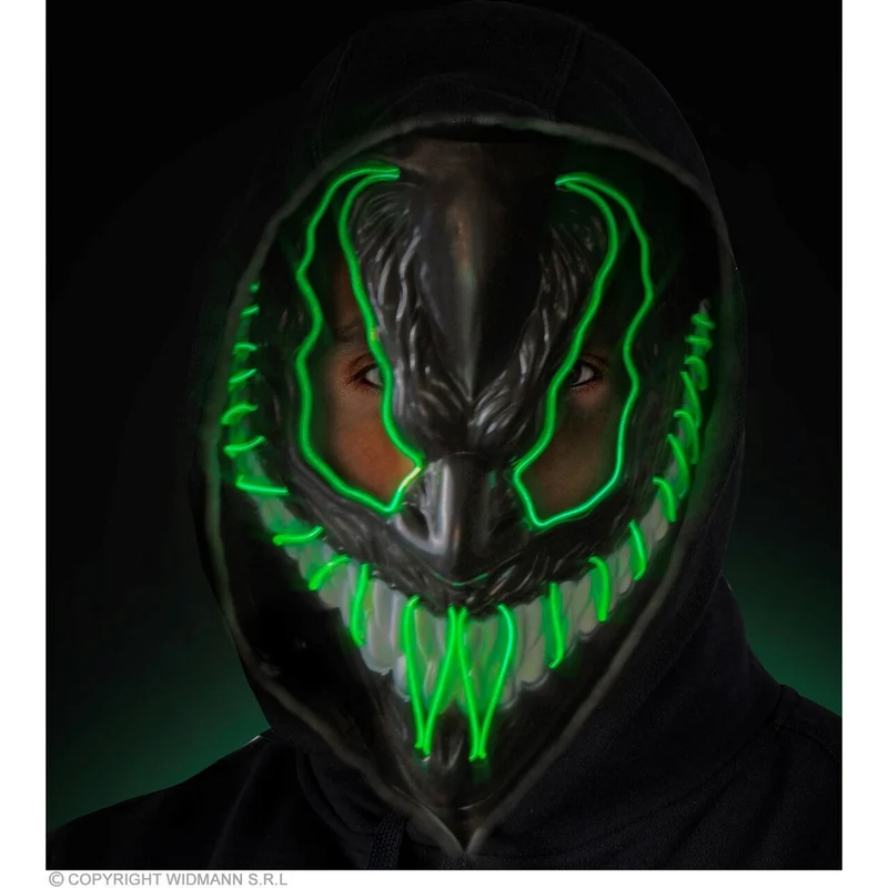 Masker Venom Monster Met Groen Licht