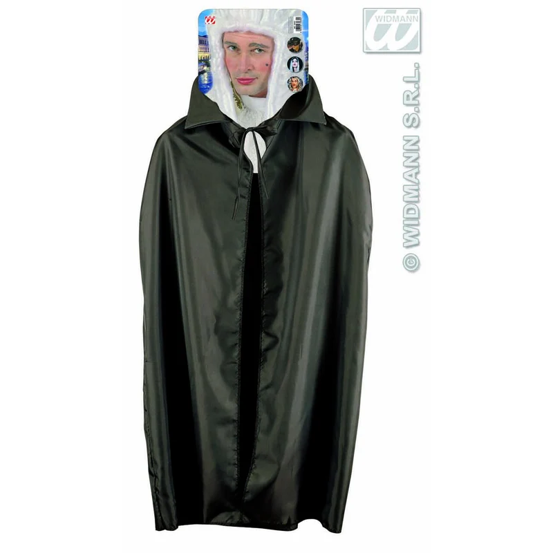 Zwarte Cape Kind 115 Centimeter