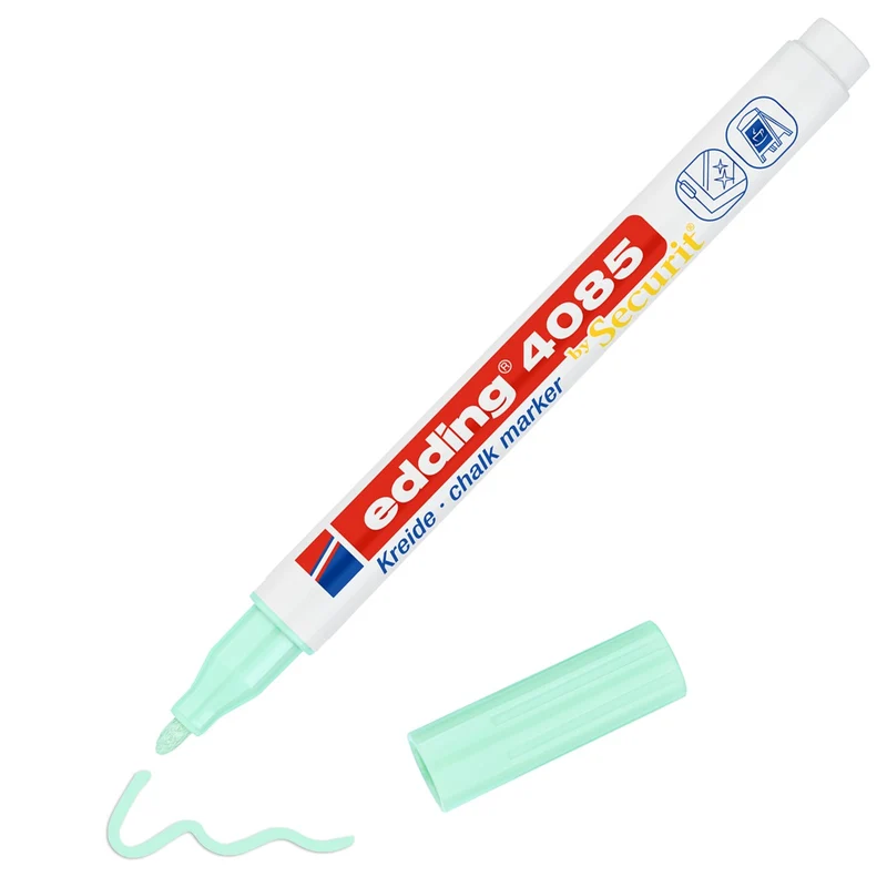 edding 4085 chalk marker - 1 tot 2 mm - pastel groen