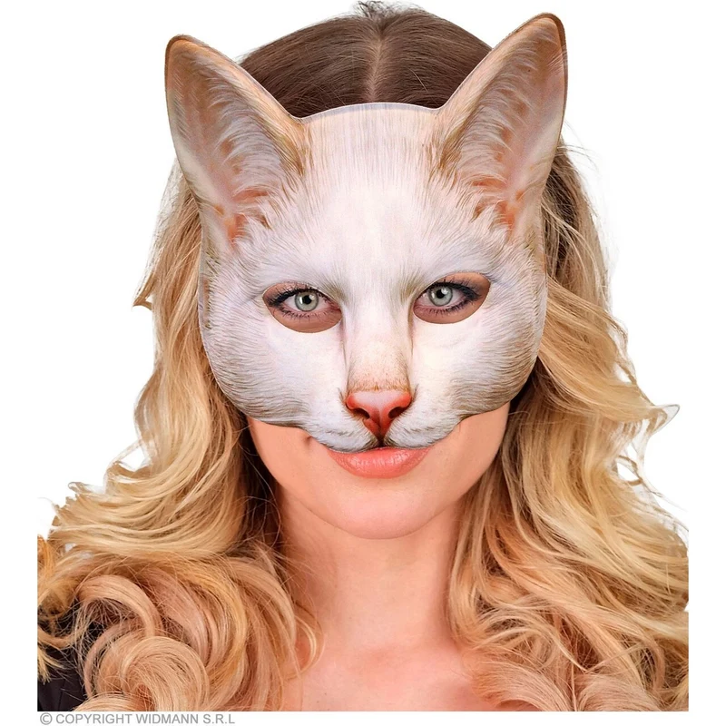 Masker Witte Kat
