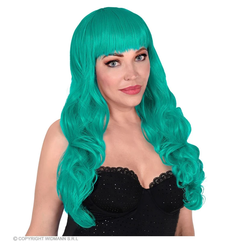 Pruik Bella Von Puppendorf, Turquoise