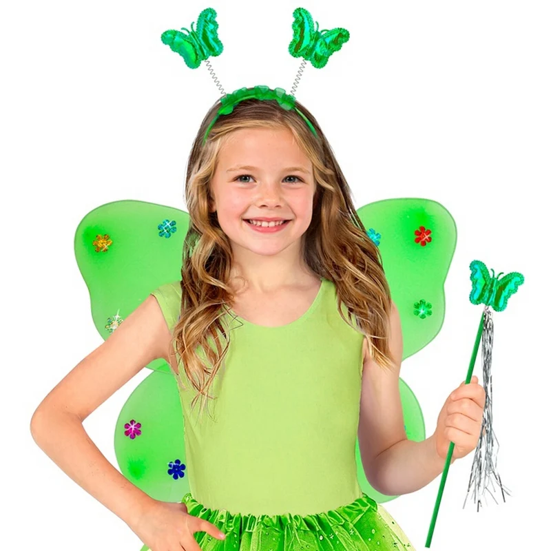 Groene Vlinder Sterrenfee Set