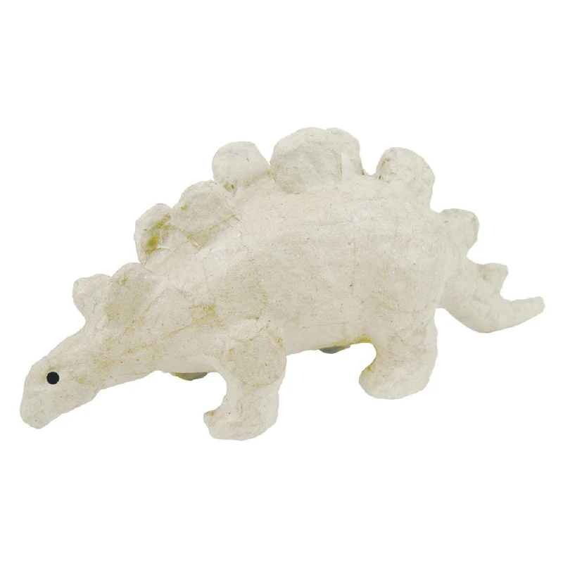 Papier-maché figuur - dino stegosaurus S