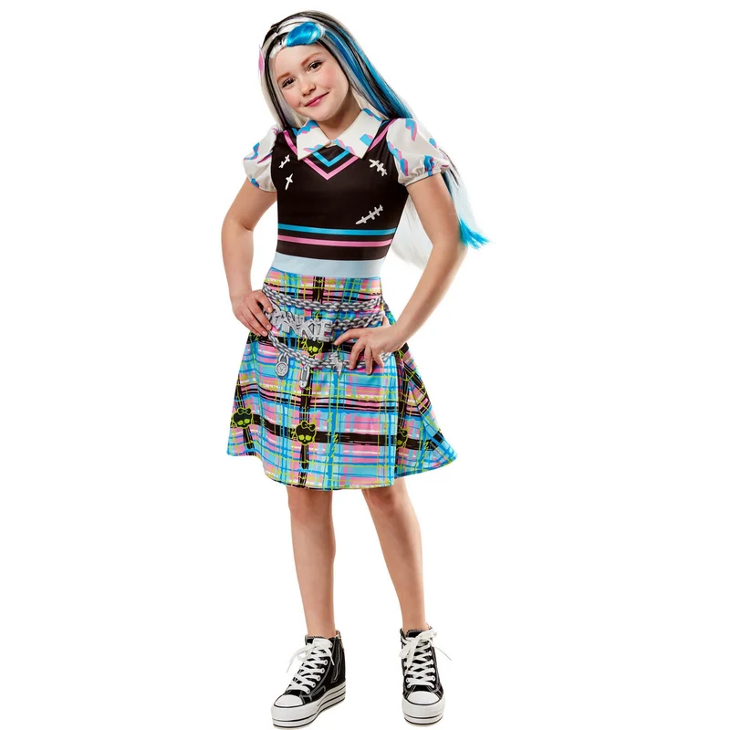 Monster High Frankie Stein Pruik Kind