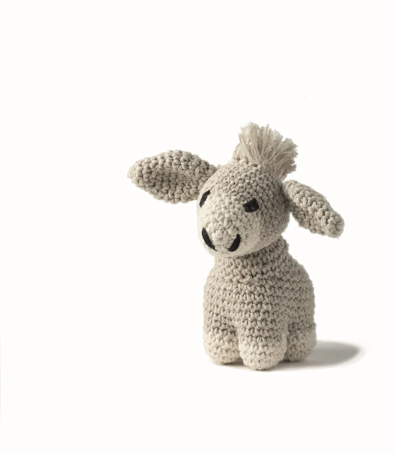 Hoooked DIY kit - Donkey Joe - biscuit