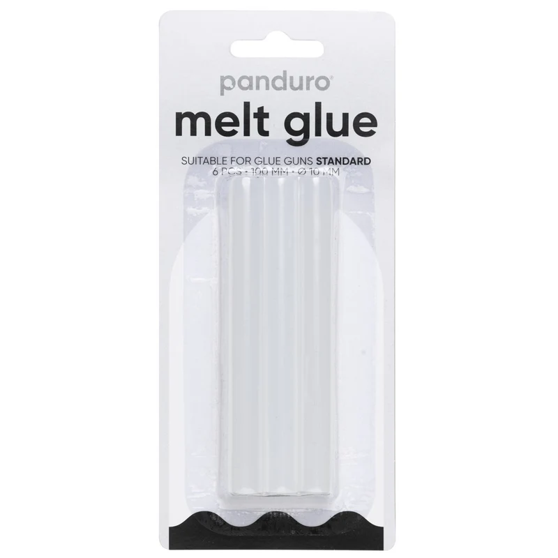 Lijmsticks voor lijmpistool - hoge temperatuur - 10 mm - 6 stuks