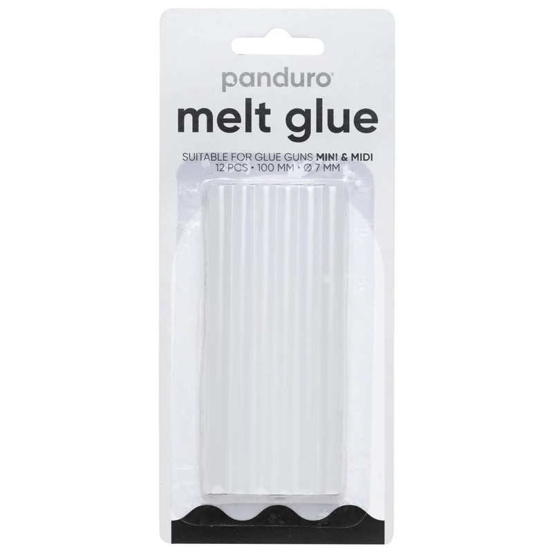Lijmsticks voor lijmpistool - lage temperatuur - 7 mm - 12 stuks