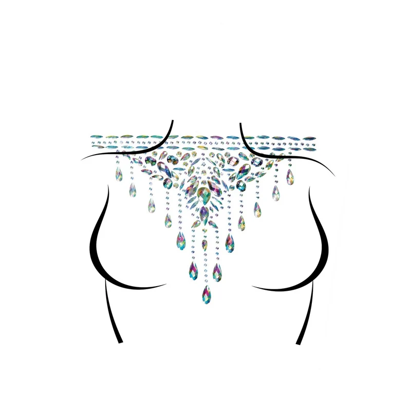 Choker Body Jewels Sticker
