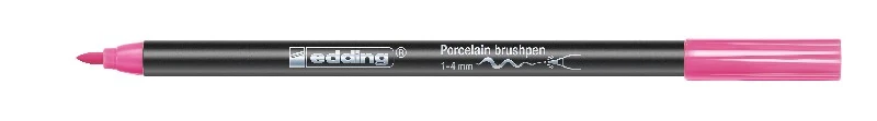 edding 4200 porcelain brushpen - 1 tot 4 mm - roze