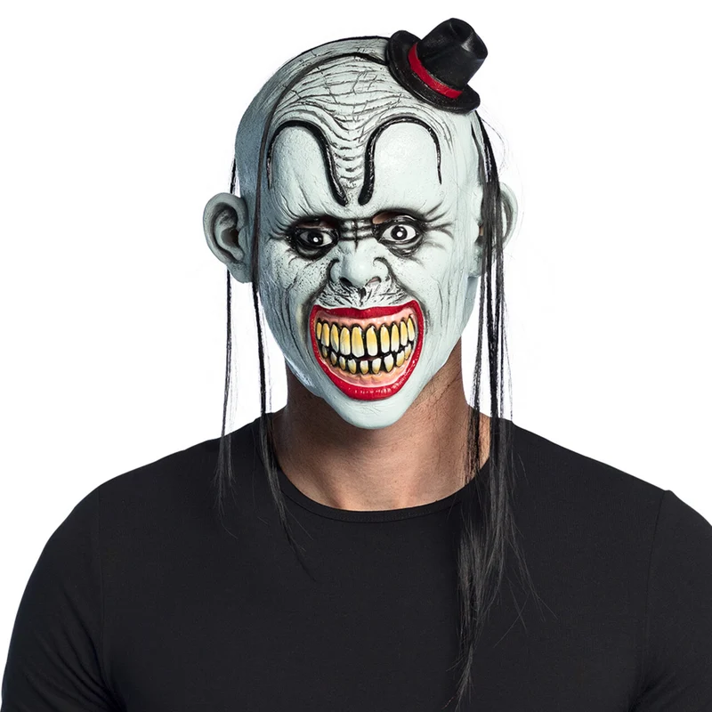 Masker Met Haar Clown Slechte Rik