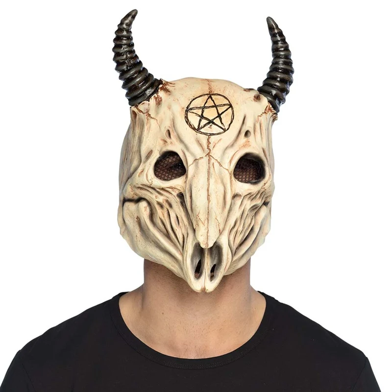 Masker Satanische Ram Schedel