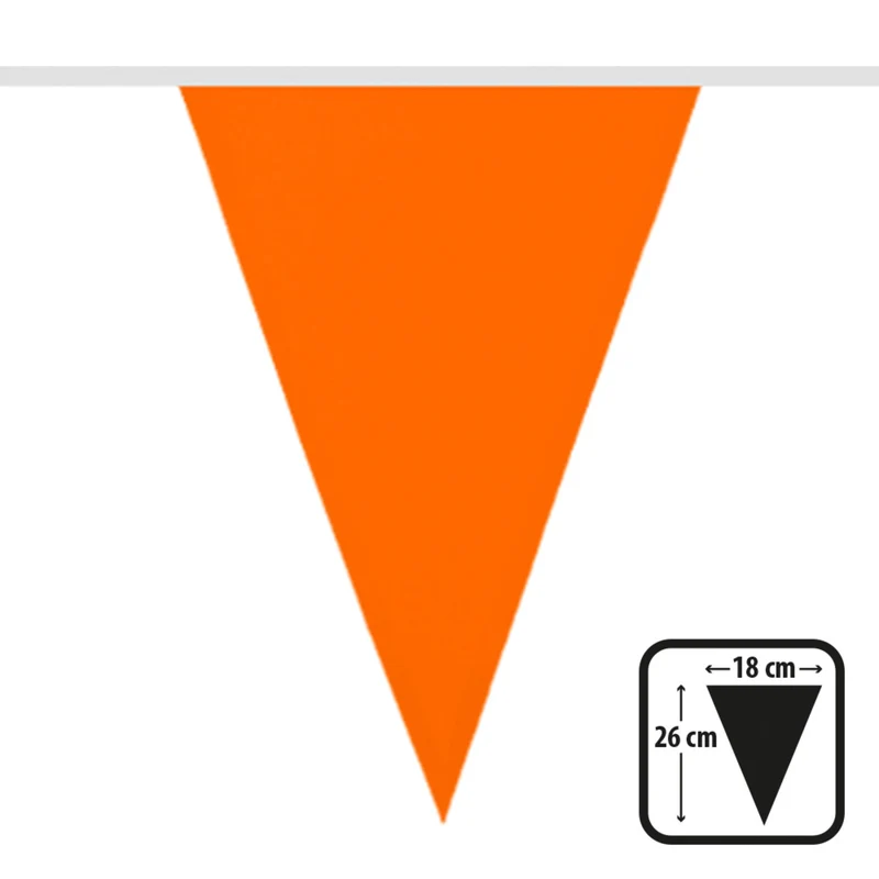 Vlaggenlijn Oranje Koorts 6 Meter