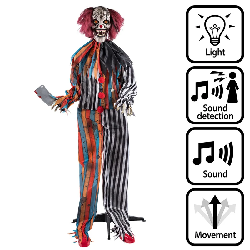 Staande Decoratie Super Evil Clown Butcher