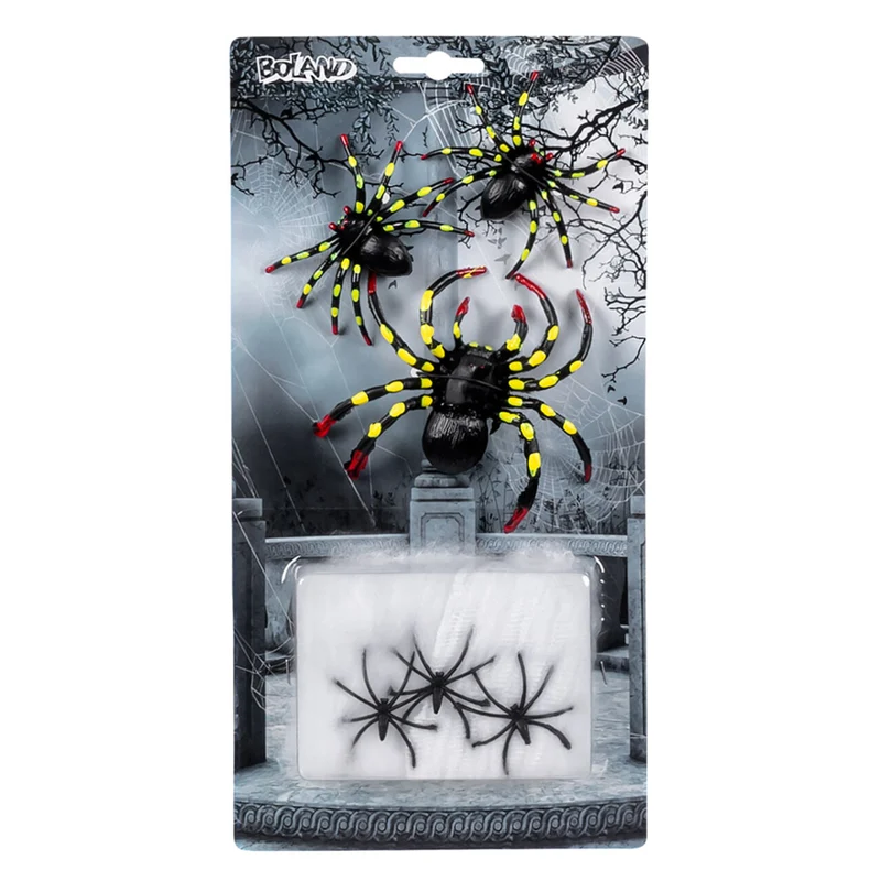 Spin Spinrag 5 G Met 6 Spinnen