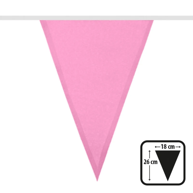 Vlaggenlijn Baby Roze