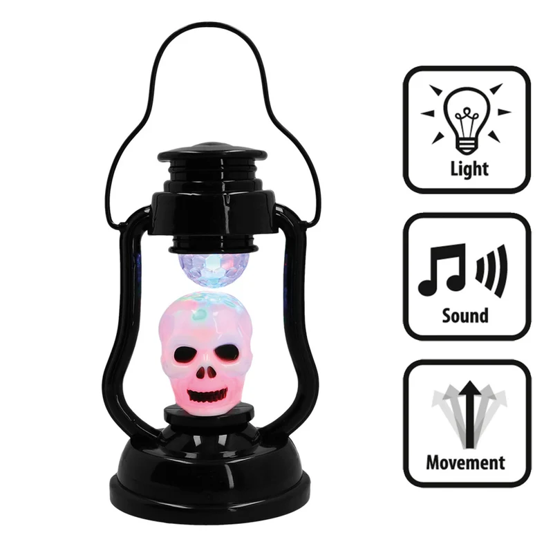 Dodelijke Party Disco Skull Lantaarn