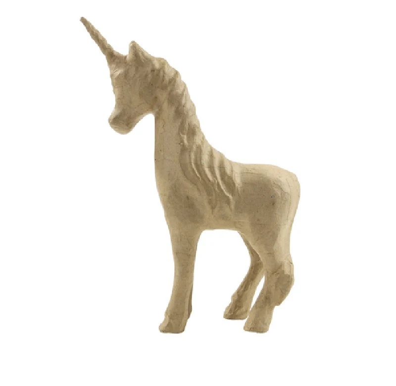 Papier-maché figuur - unicorn