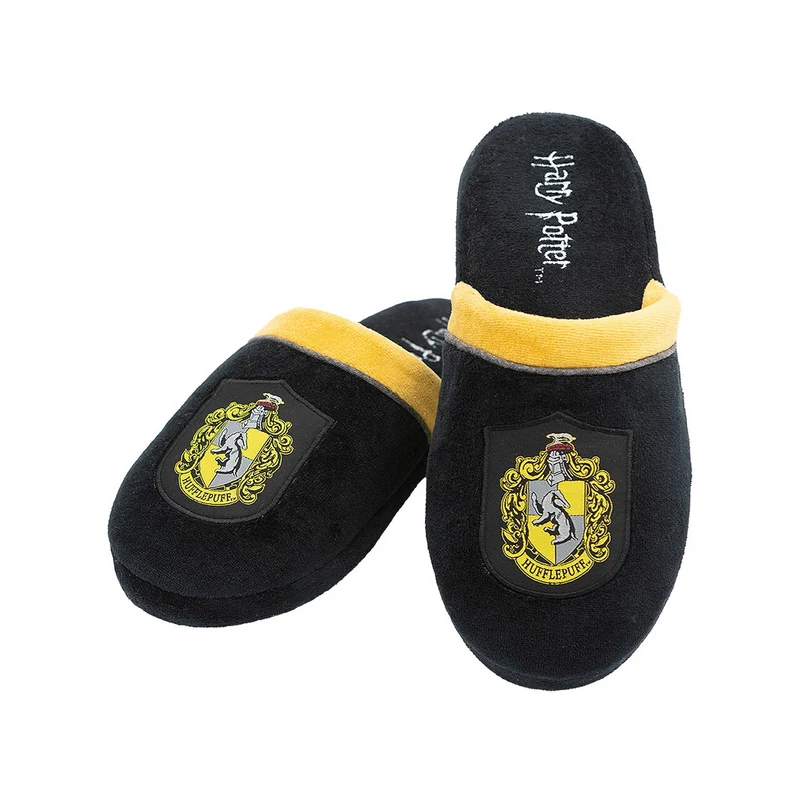 Hufflepuff Sloffen Harry Potter Zwart Geel