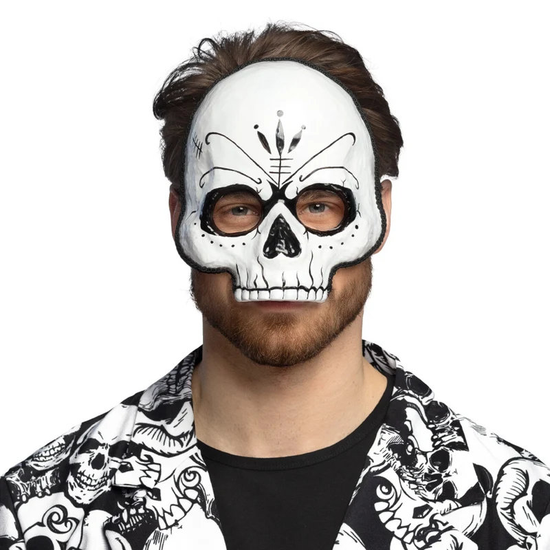 Masker Wit Sweet Skull