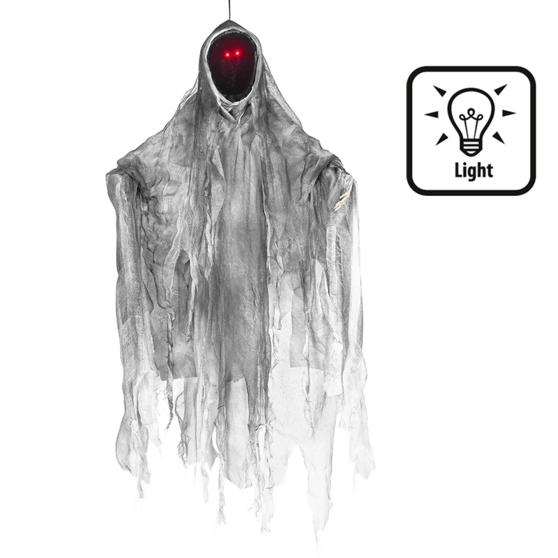Hangdecoratie Faceless Ghost Met Licht