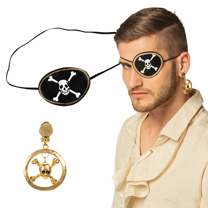 Piraten Golden Skull Set