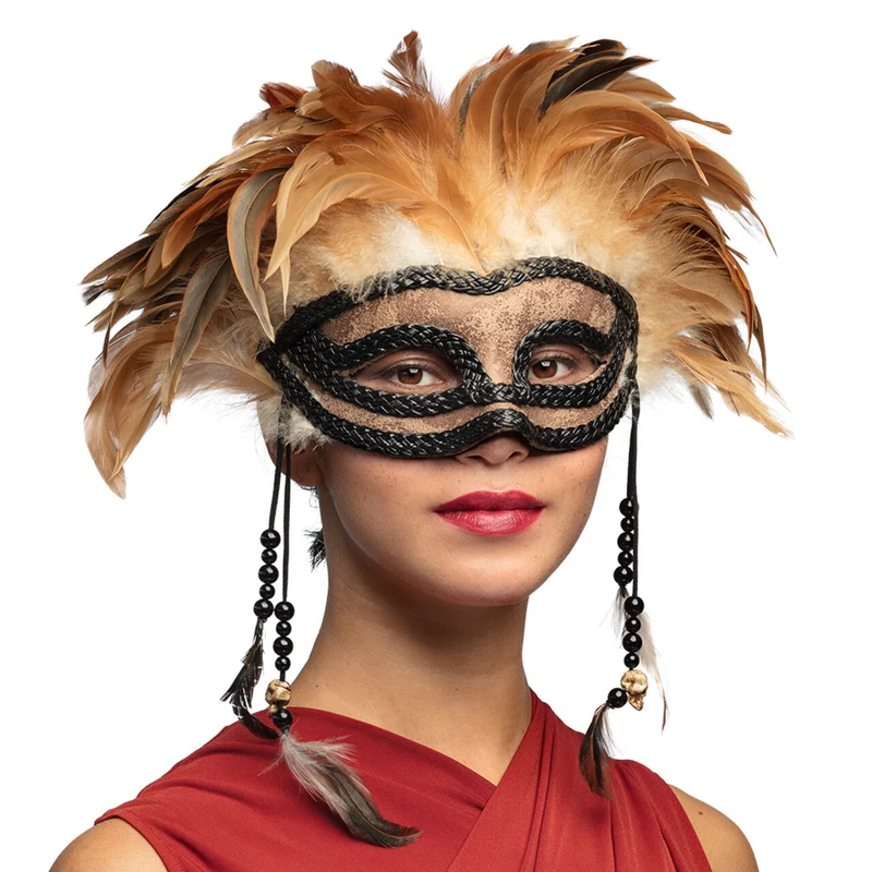 Halfmasker Voodoo Venetië