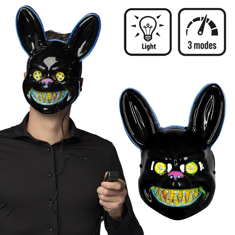 Masker Killer Rabbit Met Licht
