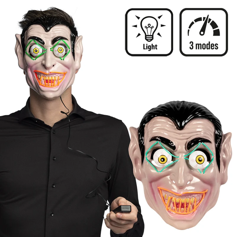 Nachtzicht Vampiermasker Met Licht