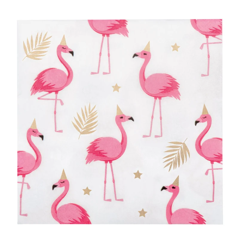 Servetten Flamingo Party 20 Stuks