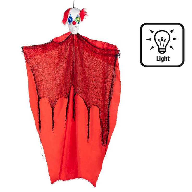Hangdecoratie Freaky Lichtgevende Clown