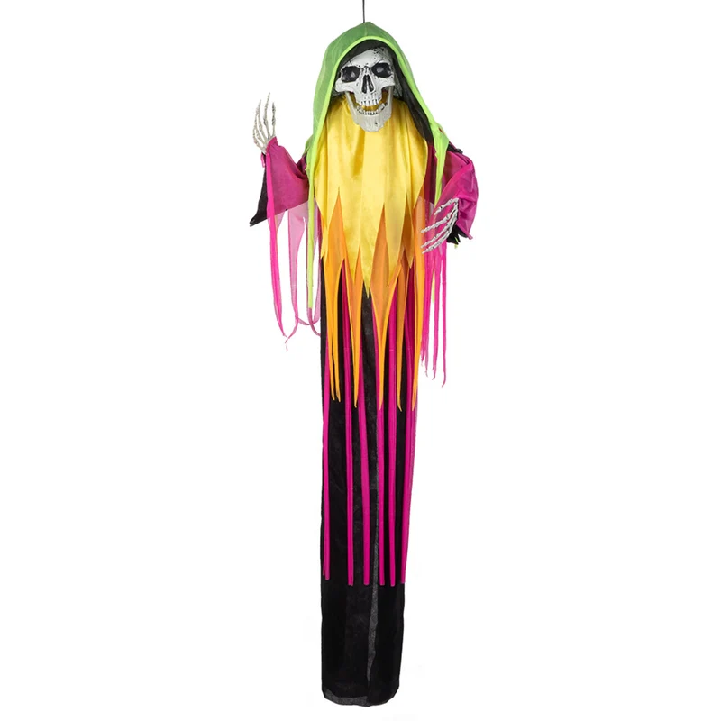 Hangdecoratie Pop Flying Neon Reaper
