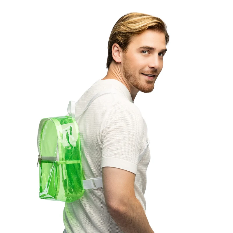 Handige Rugzak Doorzichtig Groen