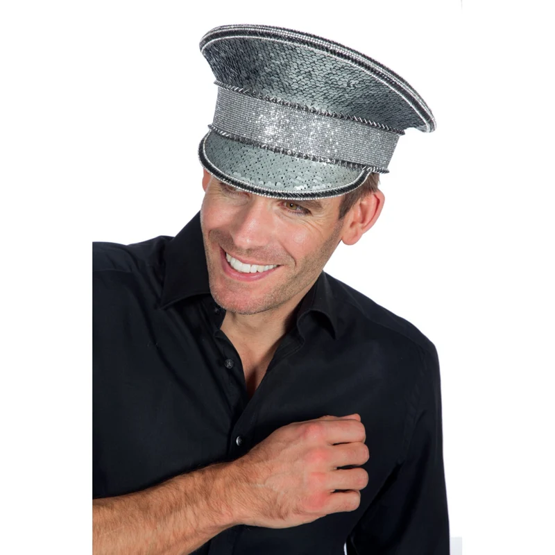 Zilveren Pailletten Glamour Politiepet