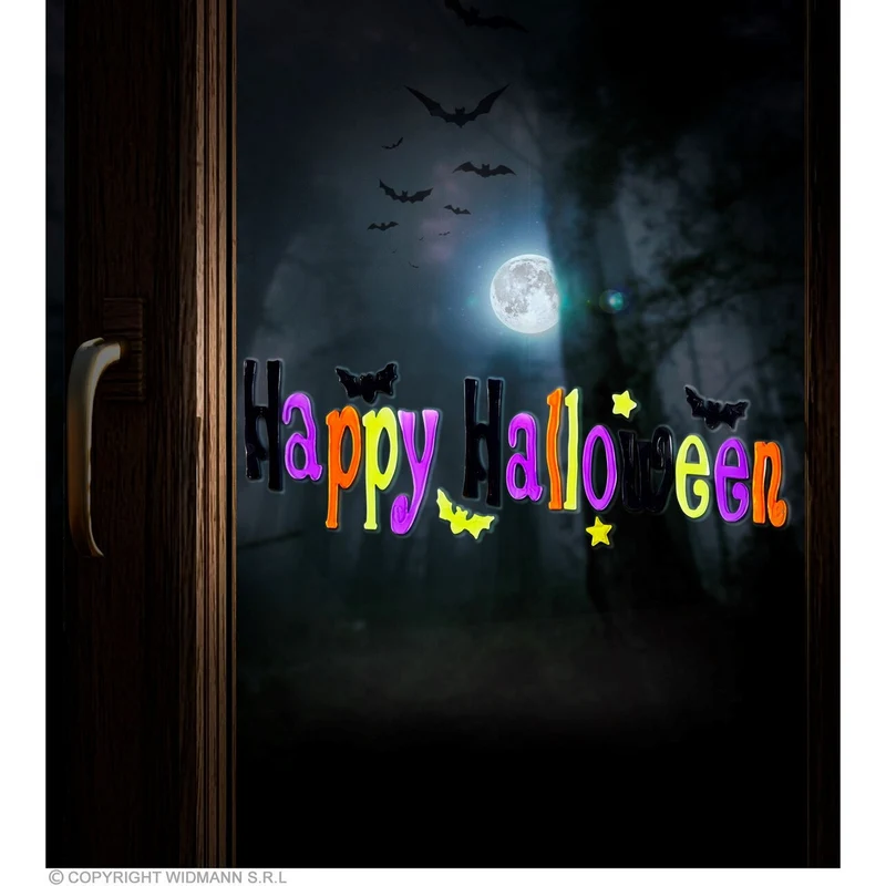 Raam Sticker Happy Halloween