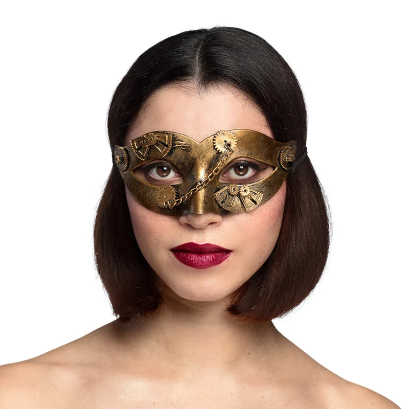 Gearpunk Futuristisch Oogmasker