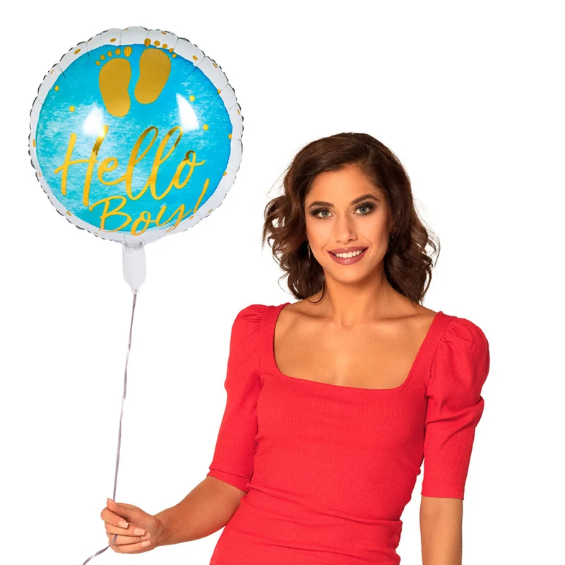 Folieballon Hello Boy!