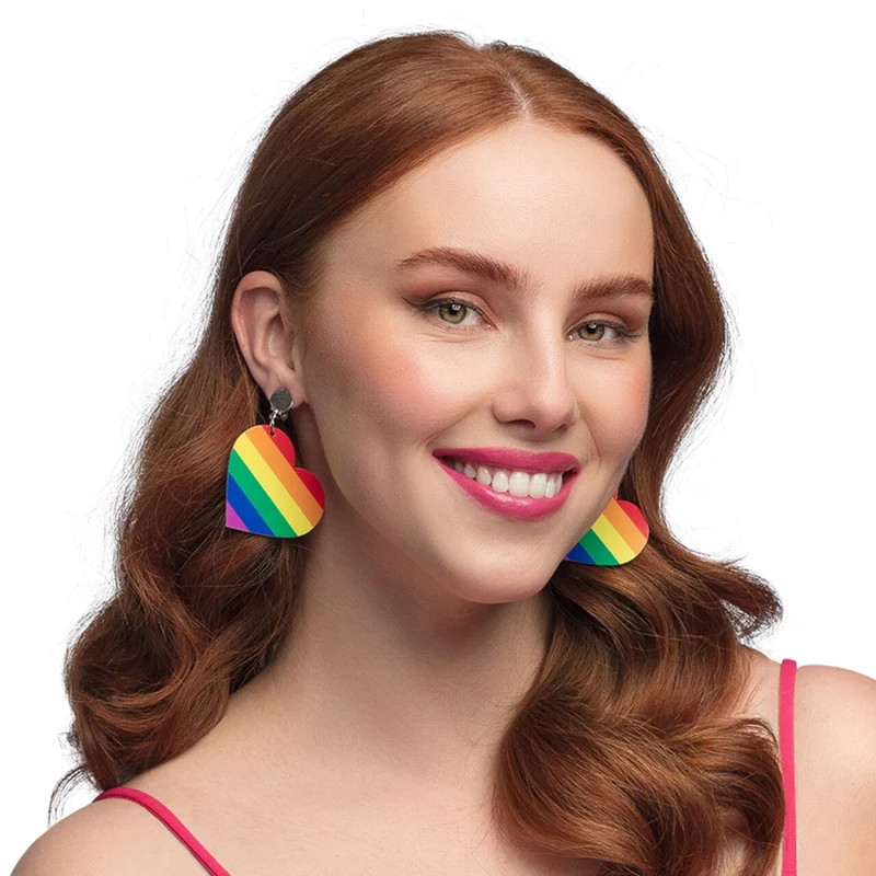 Hart Vol Kleur Oorbellen