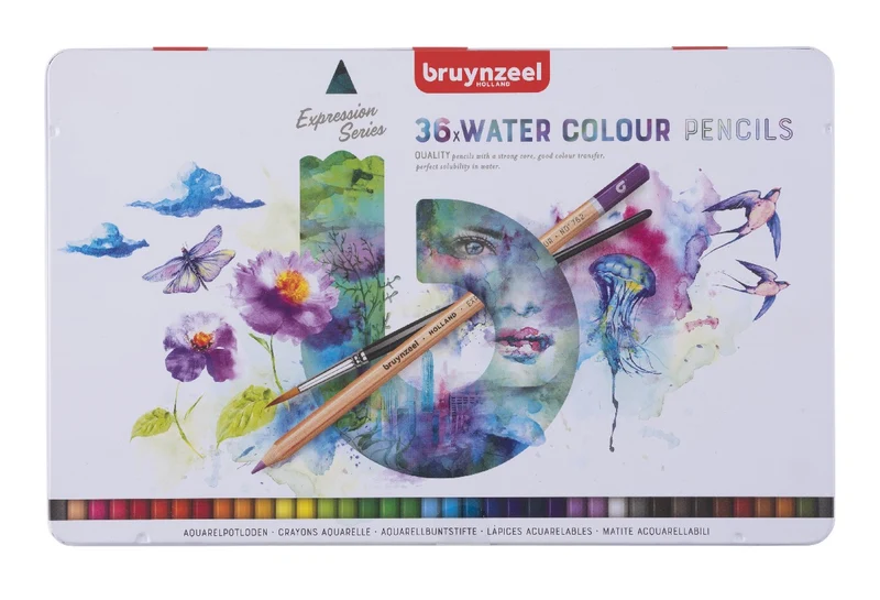 Bruynzeel Creatives - aquarelpotloden - 36 stuks