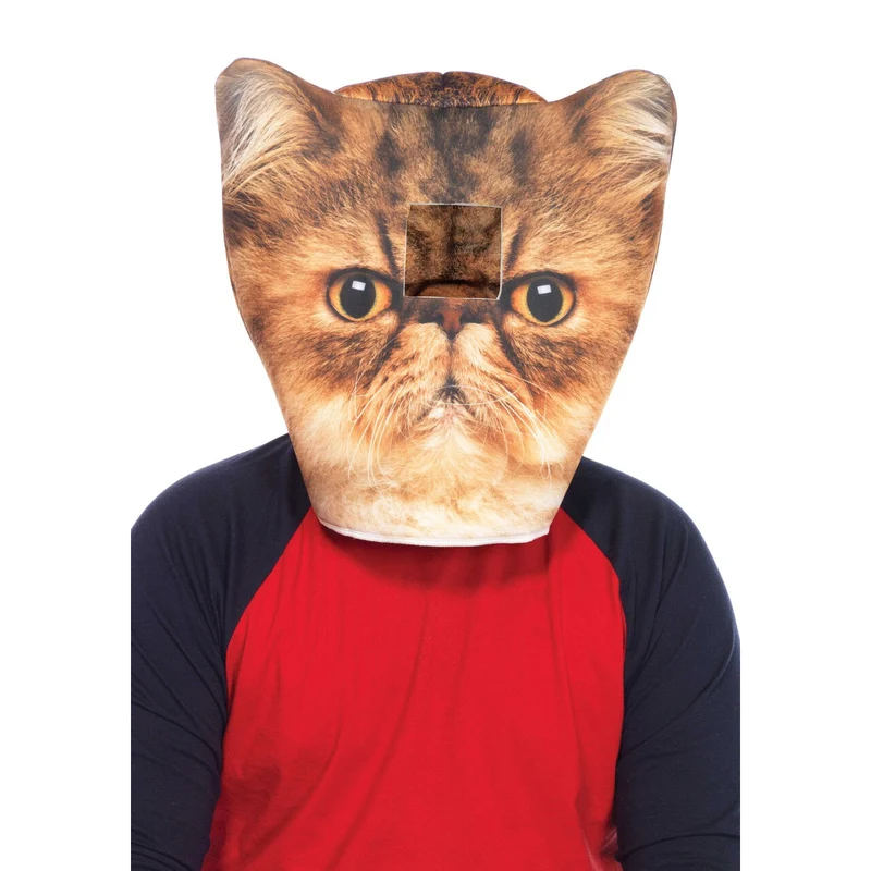 Humeurige Kat Masker