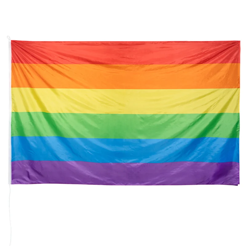 Polyester Vlag Happy Regenboog Pride