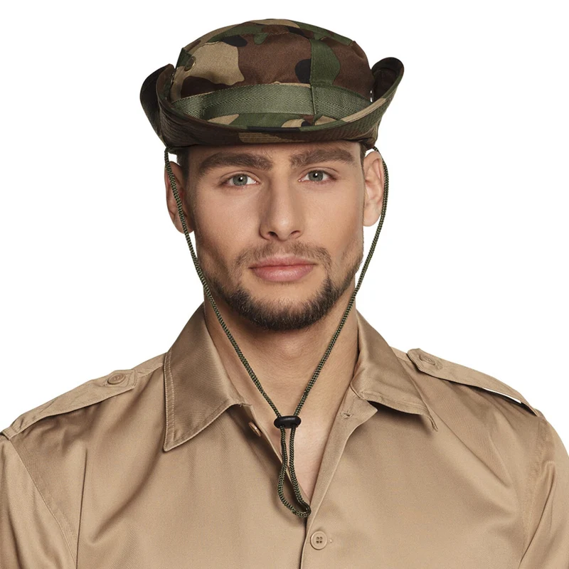 Hoed Soldaat Jungle Camouflage