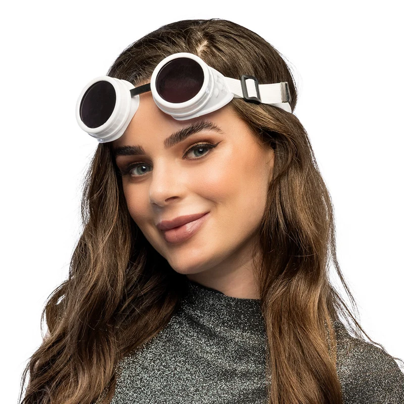 Bril Burning Man White Vibe