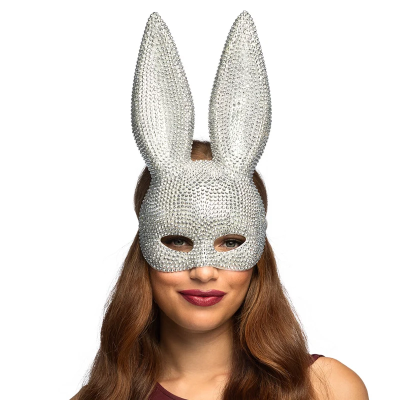 Halfmasker Play Bunny Diamant