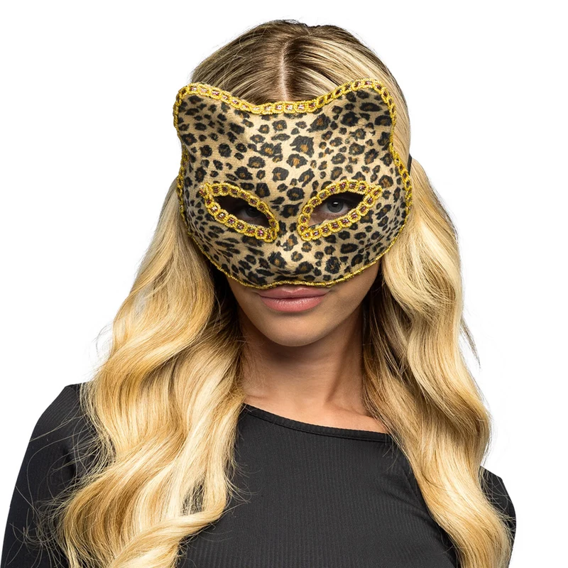 Halfmasker Naughty Wild Cheetah