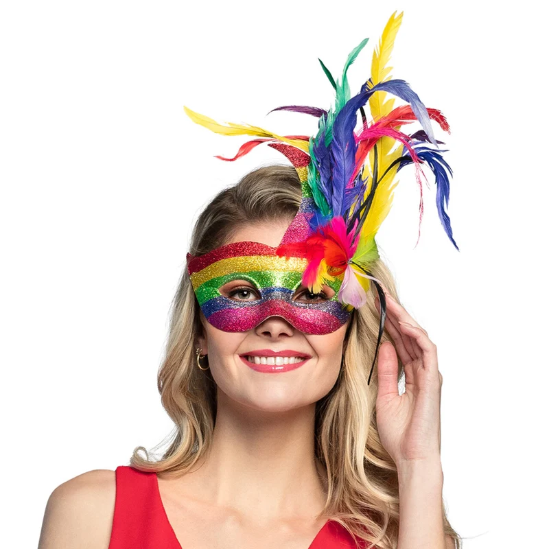 Venetiaans Regenboogmasker