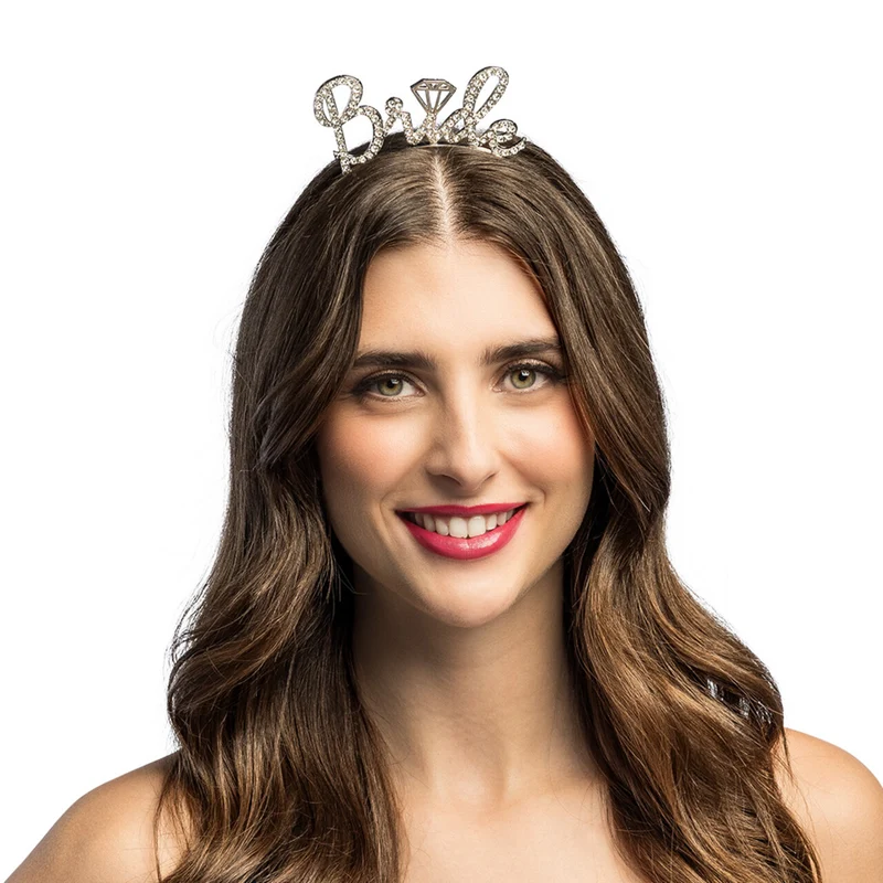 Metalen Haarband Bride Diamant