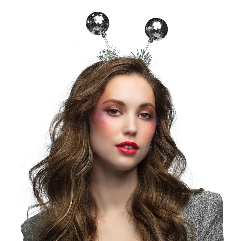 Diadeem Discoballen Zilver