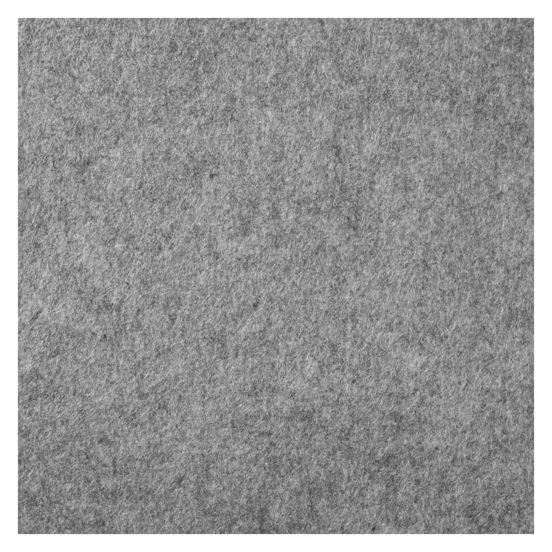 Stevig vilt - 40x40 cm - 3 mm - grijs marmer